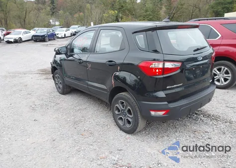 2022 Ford Ecosport S z USA, uszkodzony, nr VIN MAJ6S3FLXNC461158